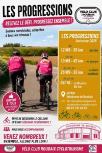 Sorties Progressions - VCRC